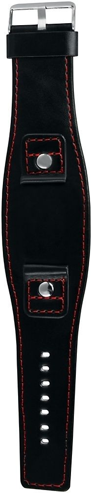 Lederimitatband Gr.22mm schwarz