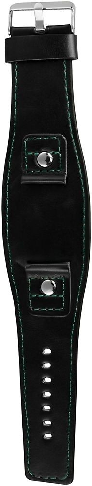 Lederimitatband Gr.22mm schwarz