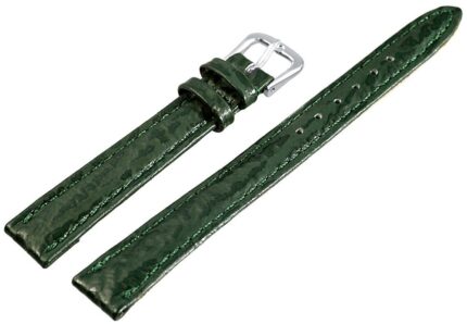 Echt- Lederband Gr 12mm grün