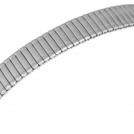 Edelstahl Zugarmband für Uhren, poliert, flexibler Bandanstoß 16 mm - 23 mm