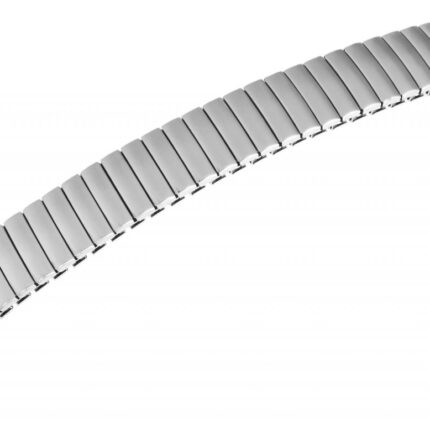 Metall-Zugarmband, silberfarben, 14 mm - 18 mm