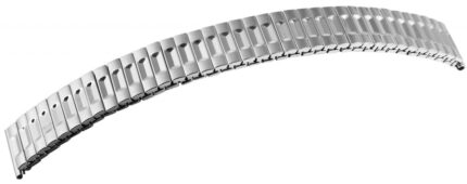 Edelstahl-Zugarmbänder, silberfarben, VE 12, 12 mm - 18 mm