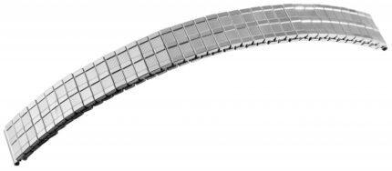 Edelstahl-Zugarmbänder, silberfarben, VE 12, 12 mm - 18 mm