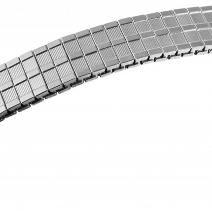Edelstahl-Zugarmbänder, silberfarben, VE 12, 12 mm - 18 mm