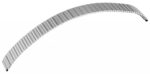 Edelstahl-Zugarmband, silberfarben, 10 mm / 12 mm