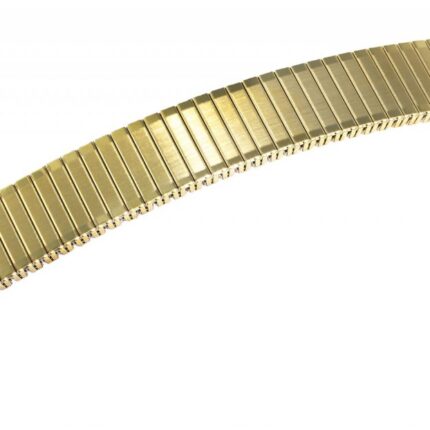 Edelstahl-Zugarmband, goldfarben, 14 mm / 18 mm