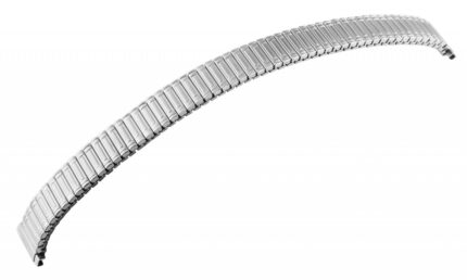 Edelstahl-Zugarmband, silberfarben, 10 mm - 16 mm / 16 mm - 24 mm