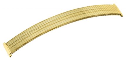 Unisex Edelstahl Zugband, goldfarben, 18 ~ 20 mm