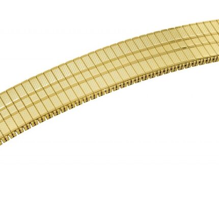 Unisex Edelstahl Zugband, goldfarben, 18 ~ 20 mm