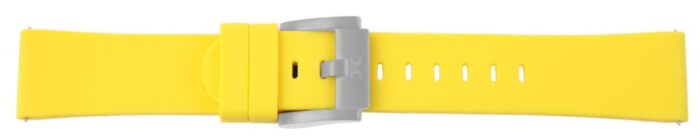 TW Steel Silikon-Uhrenarmband, gelb, Dornschließe, 22 mm - Image 3
