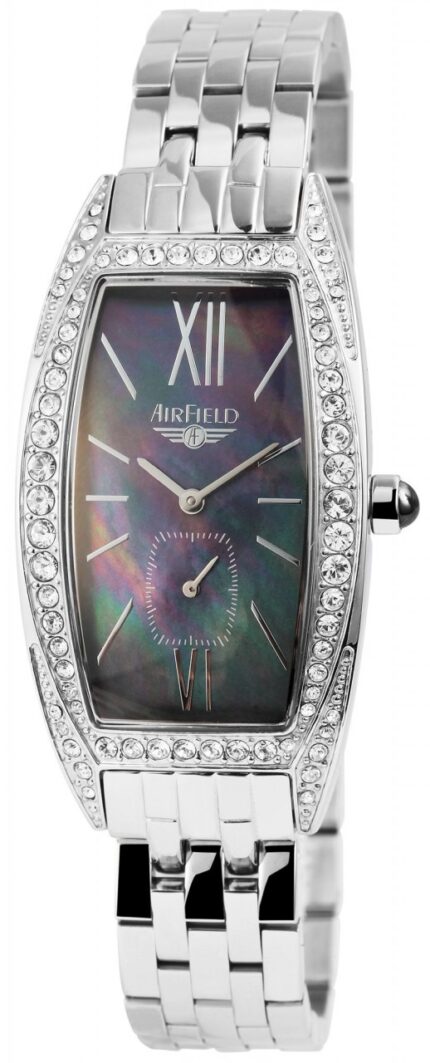 Airfield Damenuhr mit Edelstahlband, UVP 349,00 €