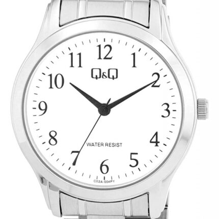 Q&Q Stainless Steel Band Watch 3ATM (Men's) C02A-004PY