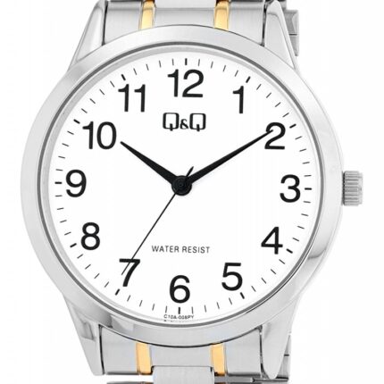 Q&Q Stainless Steel Band Watch 3ATM (Men's) C10A-008PY