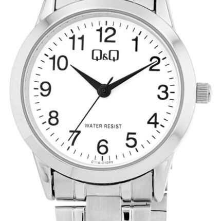 Q&Q Stainless Steel Band Watch 3ATM (Women's) C11A-010PY