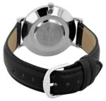 Q&Q Herrenuhr mit Lederimitationsband, 3 BAR - Image 3
