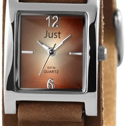 Just JU043 Analog Damenuhr mit Echtlederband - UVP 69,90 €