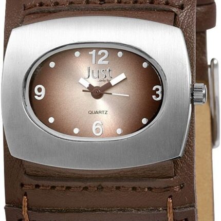 Just JU109 Analog Damenuhr mit Echtlederband - UVP 29,95 €