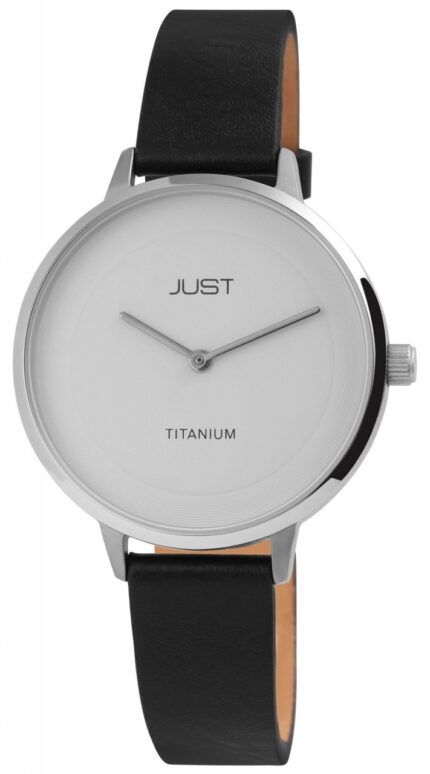 Just Titan Damenuhr mit Echtlederarmband, 5 ATM