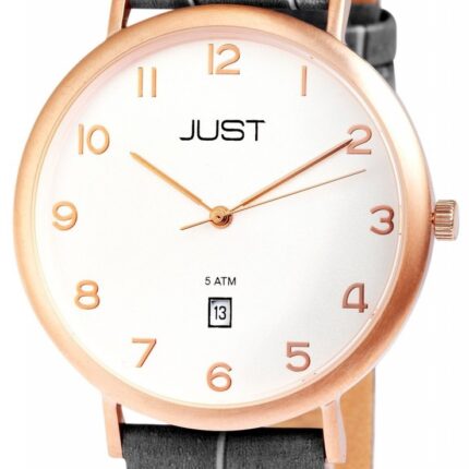 Just Herrenuhr Echtlederband