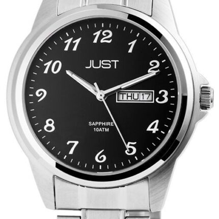 Just Herrenuhr "Phileas" aus Edelstahl, Ø 40 mm, 10ATM