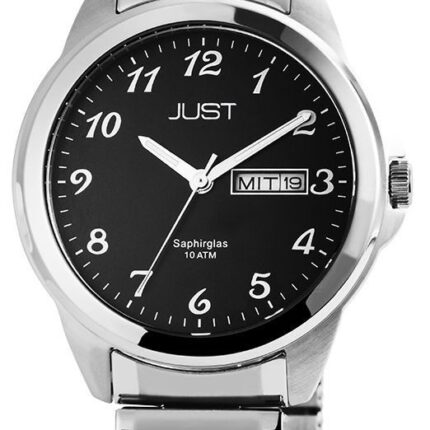 Just Herrenuhr Edelstahl Zugband