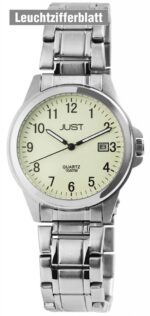 Just "Baroon" Herrenuhr mit Edelstahlband, 3-Zeiger, Datumsanzeige - Image 9