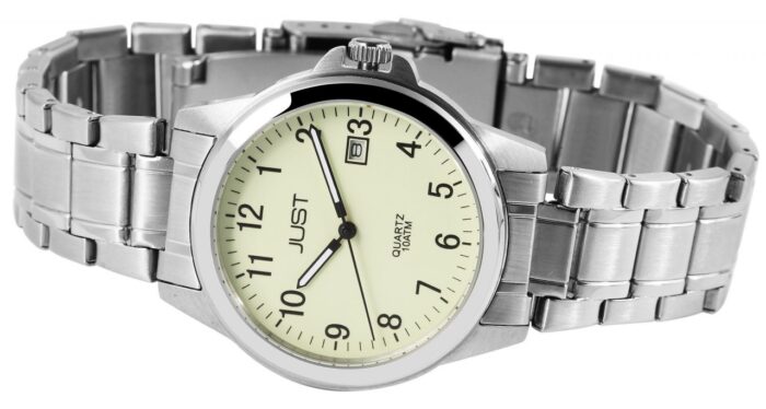 Just "Baroon" Herrenuhr mit Edelstahlband, 3-Zeiger, Datumsanzeige - Image 11