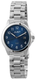 Just "Baroon" Herrenuhr mit Edelstahlband, 3-Zeiger, Datumsanzeige - Image 15
