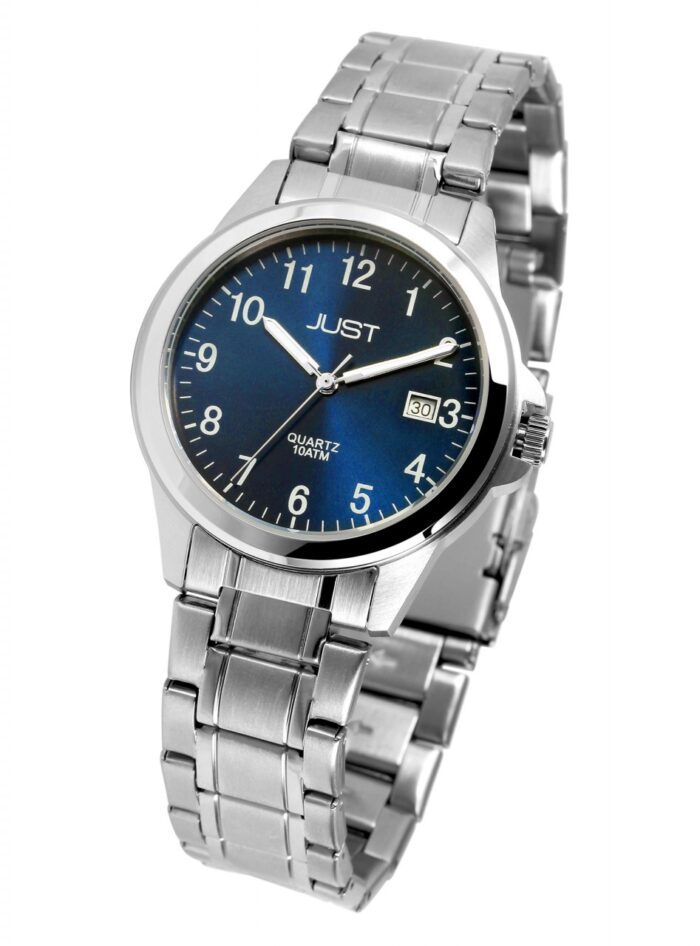 Just "Baroon" Herrenuhr mit Edelstahlband, 3-Zeiger, Datumsanzeige - Image 18