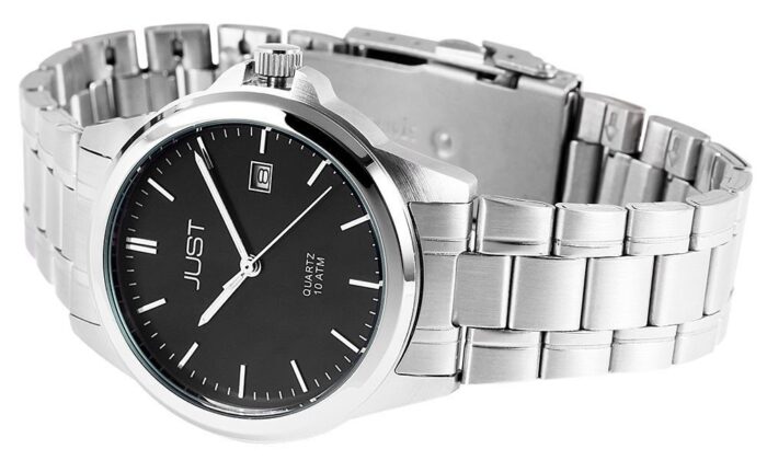 Just "Baroon" Herrenuhr mit Edelstahlband, 3-Zeiger, Datumsanzeige - Image 20
