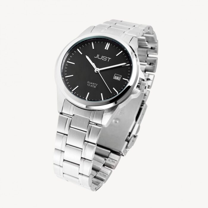 Just "Baroon" Herrenuhr mit Edelstahlband, 3-Zeiger, Datumsanzeige - Image 21