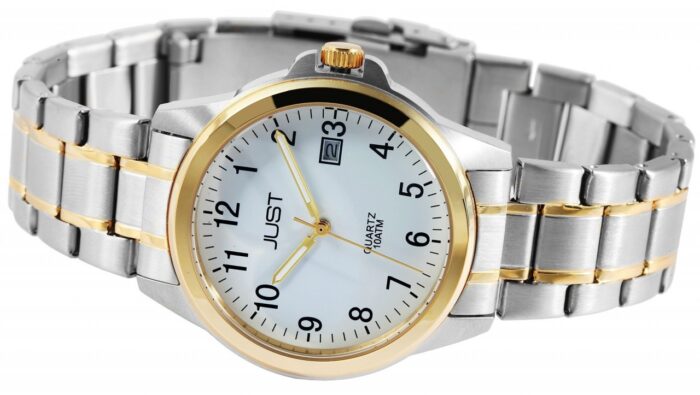 Just "Baroon" Herrenuhr mit Edelstahlband, 3-Zeiger, Datumsanzeige - Image 23