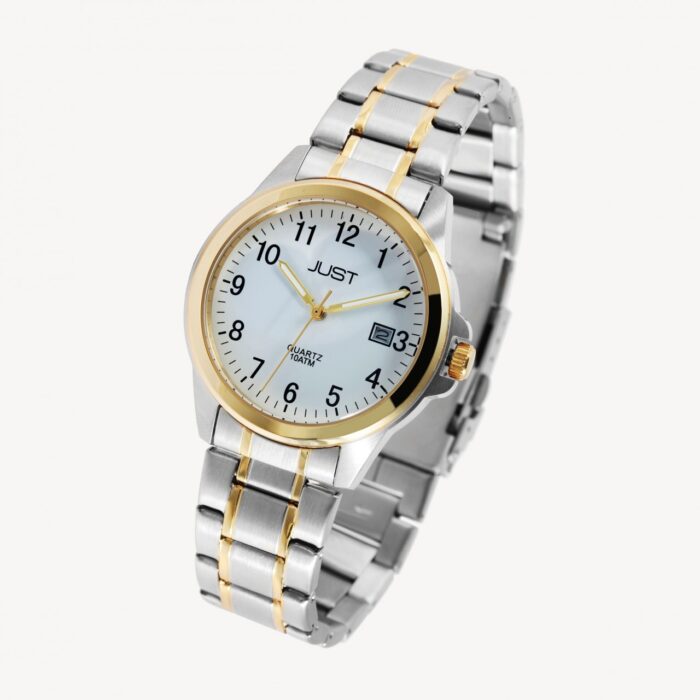 Just "Baroon" Herrenuhr mit Edelstahlband, 3-Zeiger, Datumsanzeige - Image 25