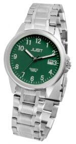 Just "Baroon" Herrenuhr mit Edelstahlband, 3-Zeiger, Datumsanzeige - Image 33