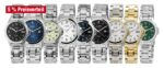 Just "Baroon" Herrenuhr mit Edelstahlband, 3-Zeiger, Datumsanzeige - Image 34