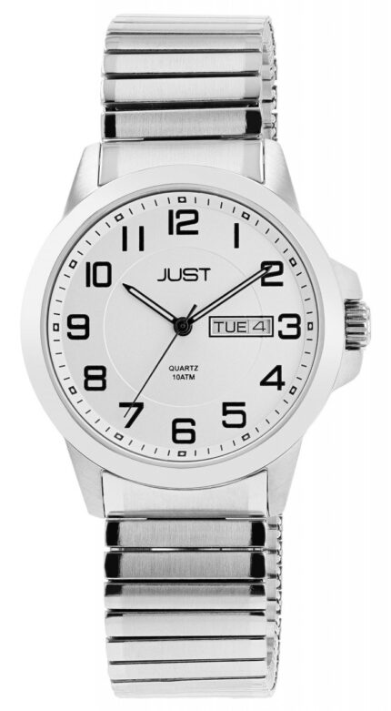 Just Herrenuhr "Lien" mit Edelstahl Zugarmband, 10 ATM
