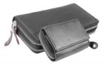 Just Echtleder-Geldbörsen im Set, RFID-Schutz - Image 5