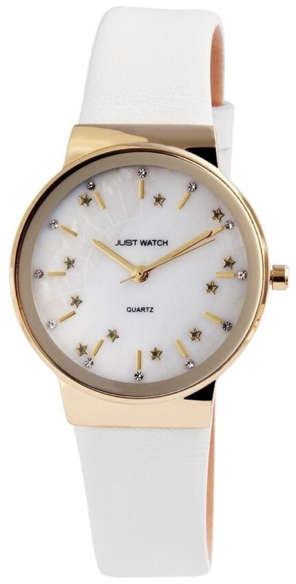 Just Watch Damenuhr Echtlederband