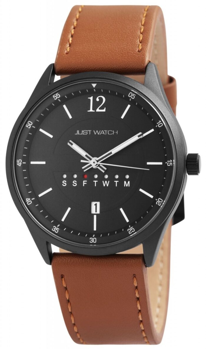 Just Watch Herrenuhr Echtlederband - Image 9