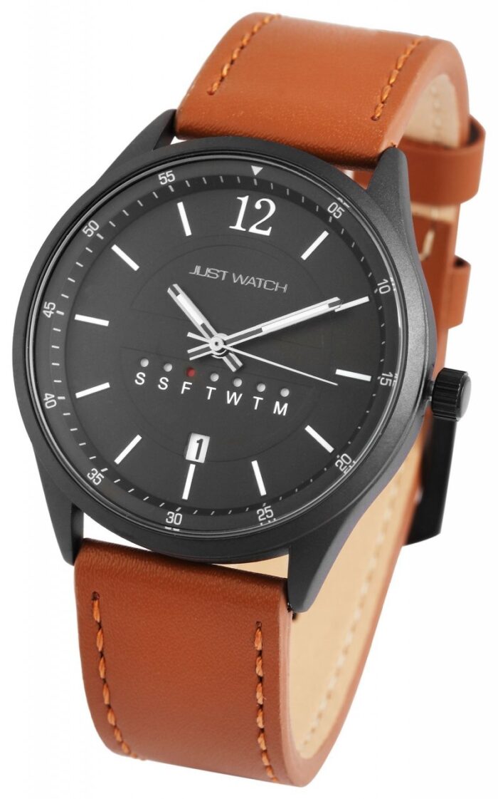 Just Watch Herrenuhr Echtlederband - Image 12