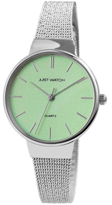 Just Watch Damenuhr Edelstahl Meshband