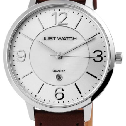 Just Watch Damenuhr Echtlederband