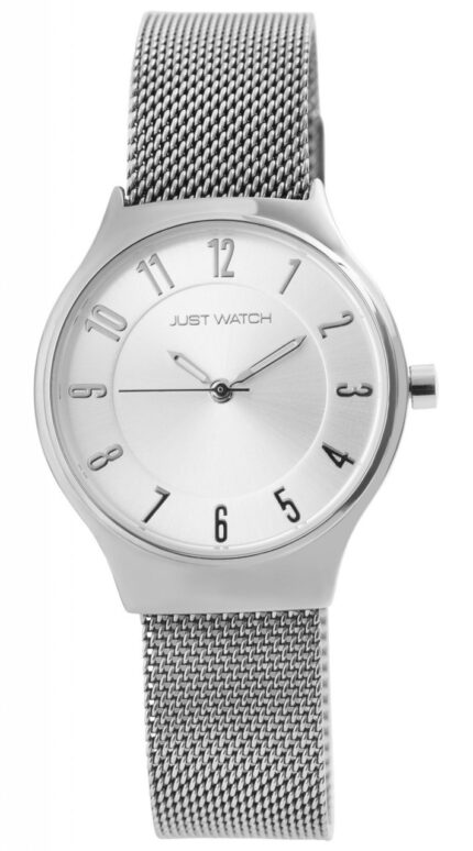 Just Watch Damenuhr mit Edelstahl Magnetmeshband
