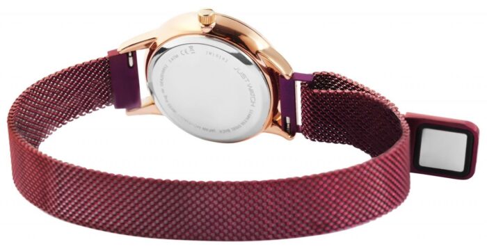 Just Watch Damenuhr mit Milanesearmband, Magnetverschluss - Image 15