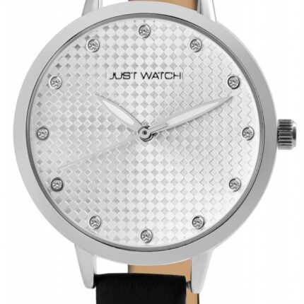 Just Watch Damenuhr mit Echtlederarmband