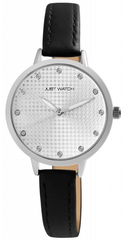Just Watch Damenuhr mit Echtlederarmband
