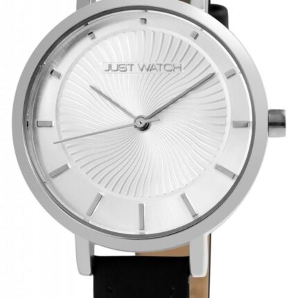 Just Watch Damenuhr mit Echtlederarmband