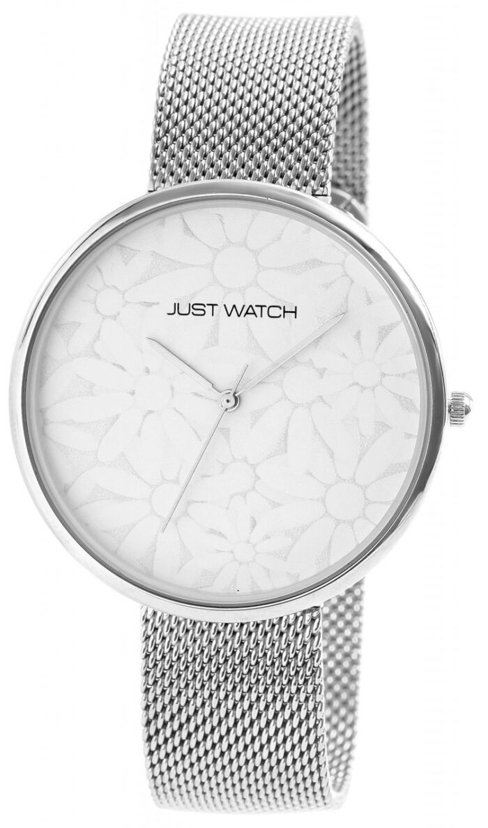 Just Watch Damenuhr mit Milanaisearmband aus Edelstahl - Image 1