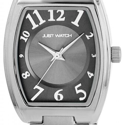 Just Watch Damenuhr "Comtesse" mit Edelstahl Gliederarmband, 5 ATM, silberfar...