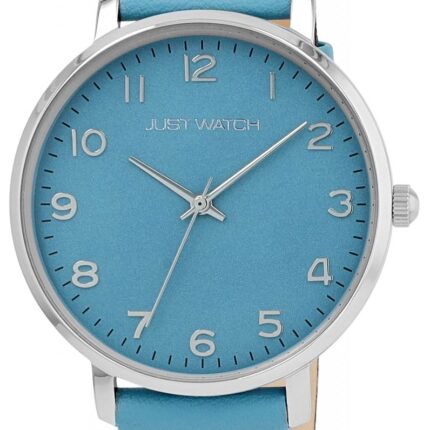 Just Watch Damenuhr "Haike" mit Echtlederband, Ø 41 mm